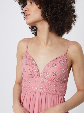 Robe de soirée Laona en rose