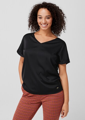 TRIANGLE Shirt in Schwarz: predná strana