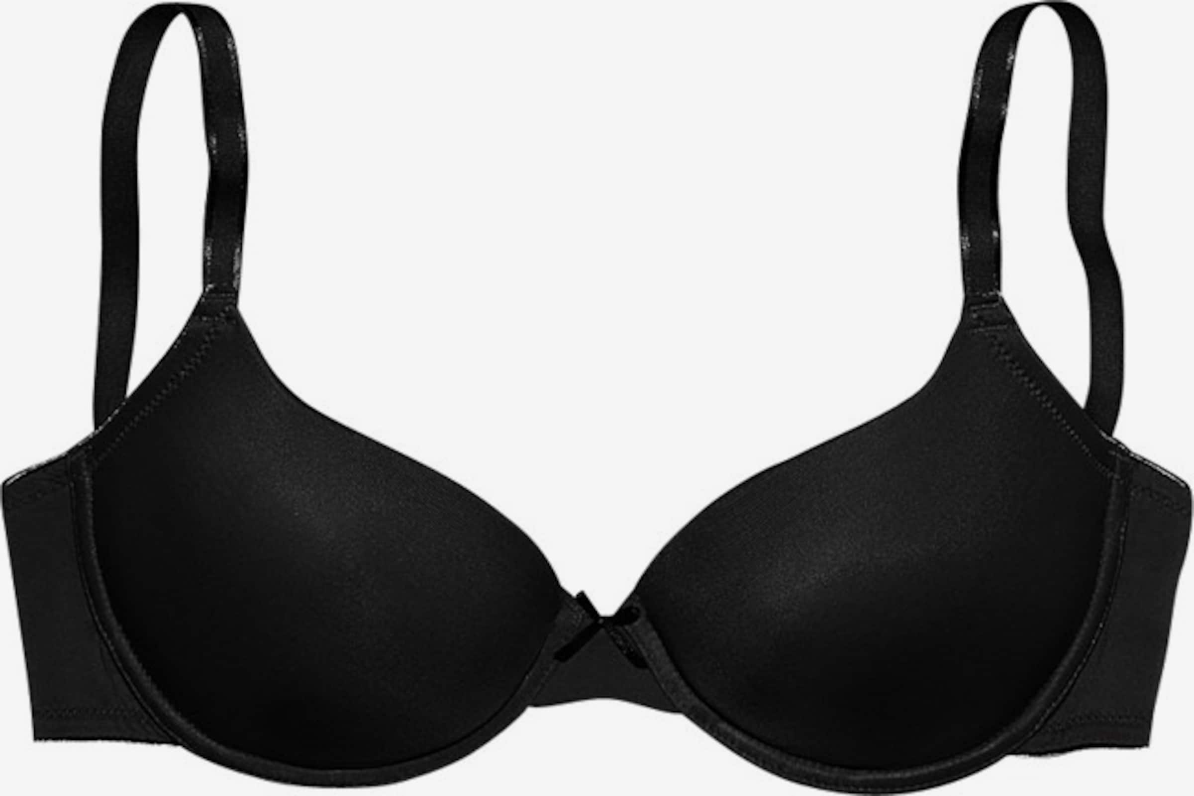 Bra in ABOUT Black | Regular YOU LASCANA