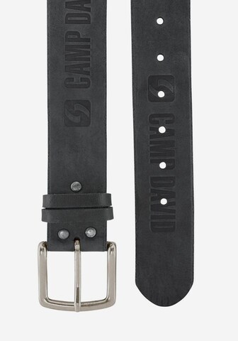 CAMP DAVID Belt in Black