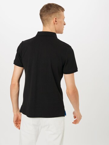 TOM TAILOR - Ajuste regular Camiseta en negro