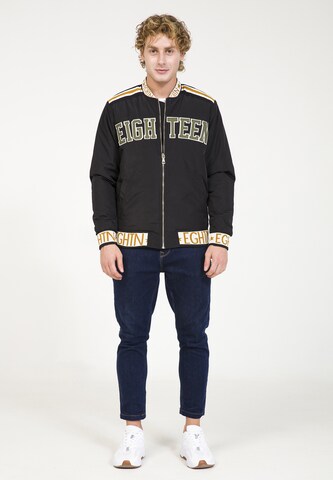 PLUS EIGHTEEN Between-Season Jacket in Black