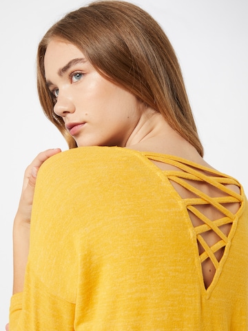 ONLY Sweater 'Mayea Sky' in Yellow
