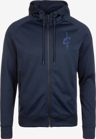 NEW ERA Sweatjacke 'Cleveland Cavaliers' in Blau: predná strana