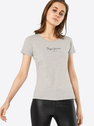 Pepe Jeans T-Shirt 'NEW VIRGINIA' in Grau: predná strana