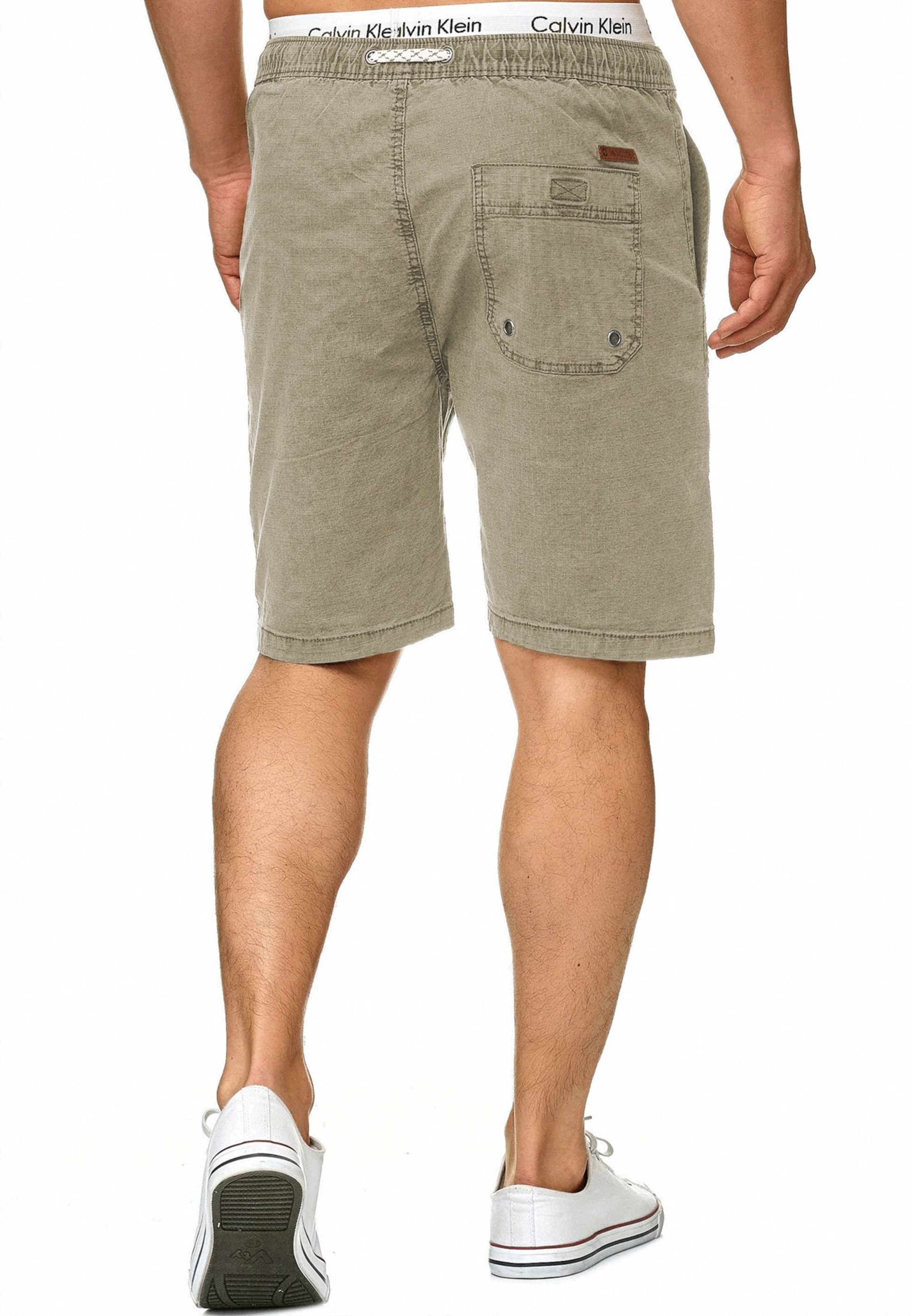 INDICODE JEANS Regular Broek 'Stoufville' in Beige