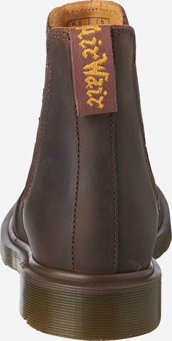 Dr. Martens Chelsea Boots 'Crazy Horse' in Braun: zadná strana
