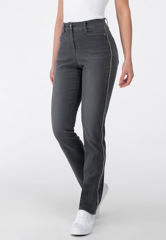 Recover Pants Slimfit Jeans in Grijs: voorkant