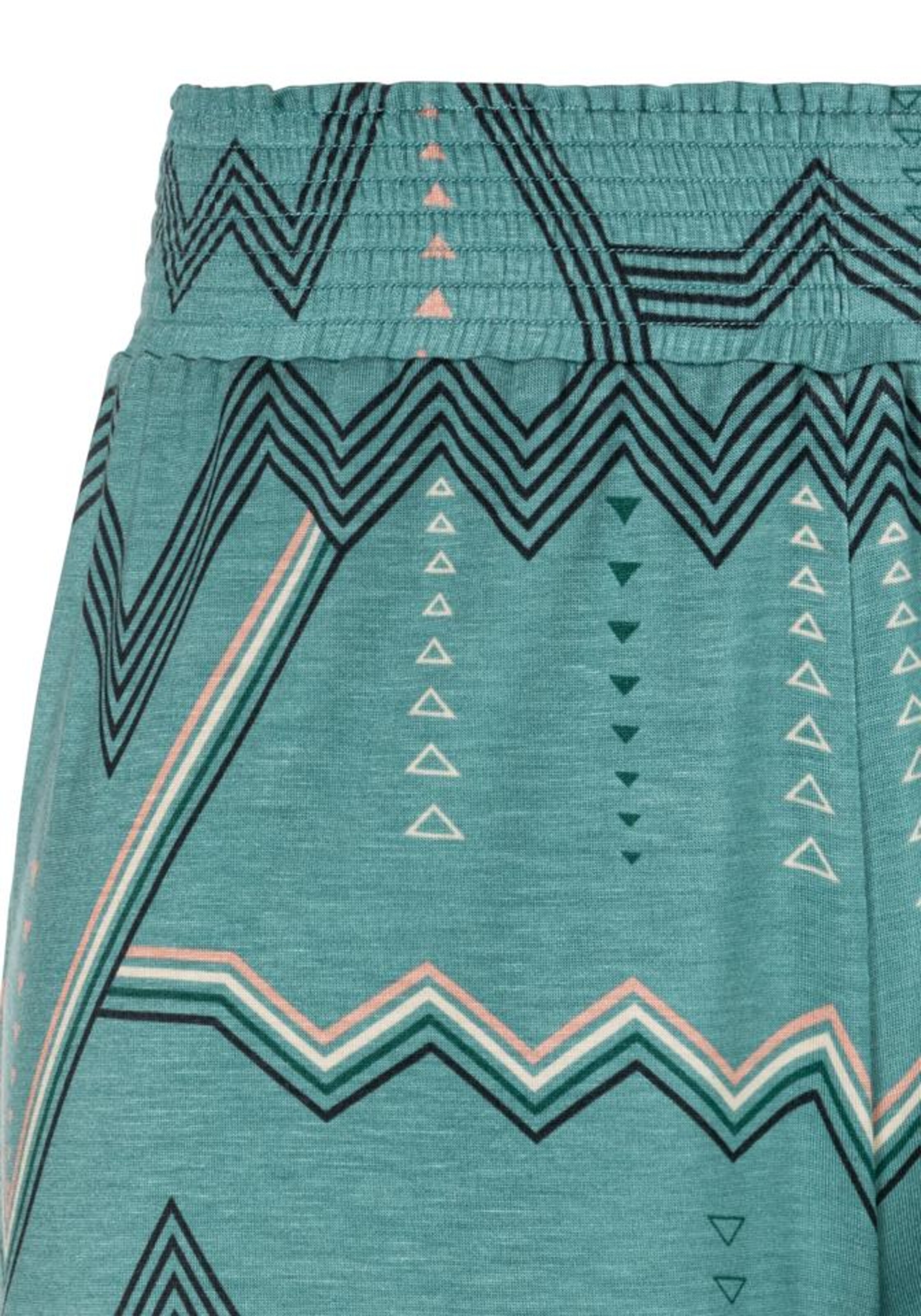 LASCANA regular Bukser i grøn