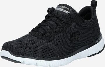 SKECHERS Låg sneaker 'Flex Appeal 3.0' i svart: framsida