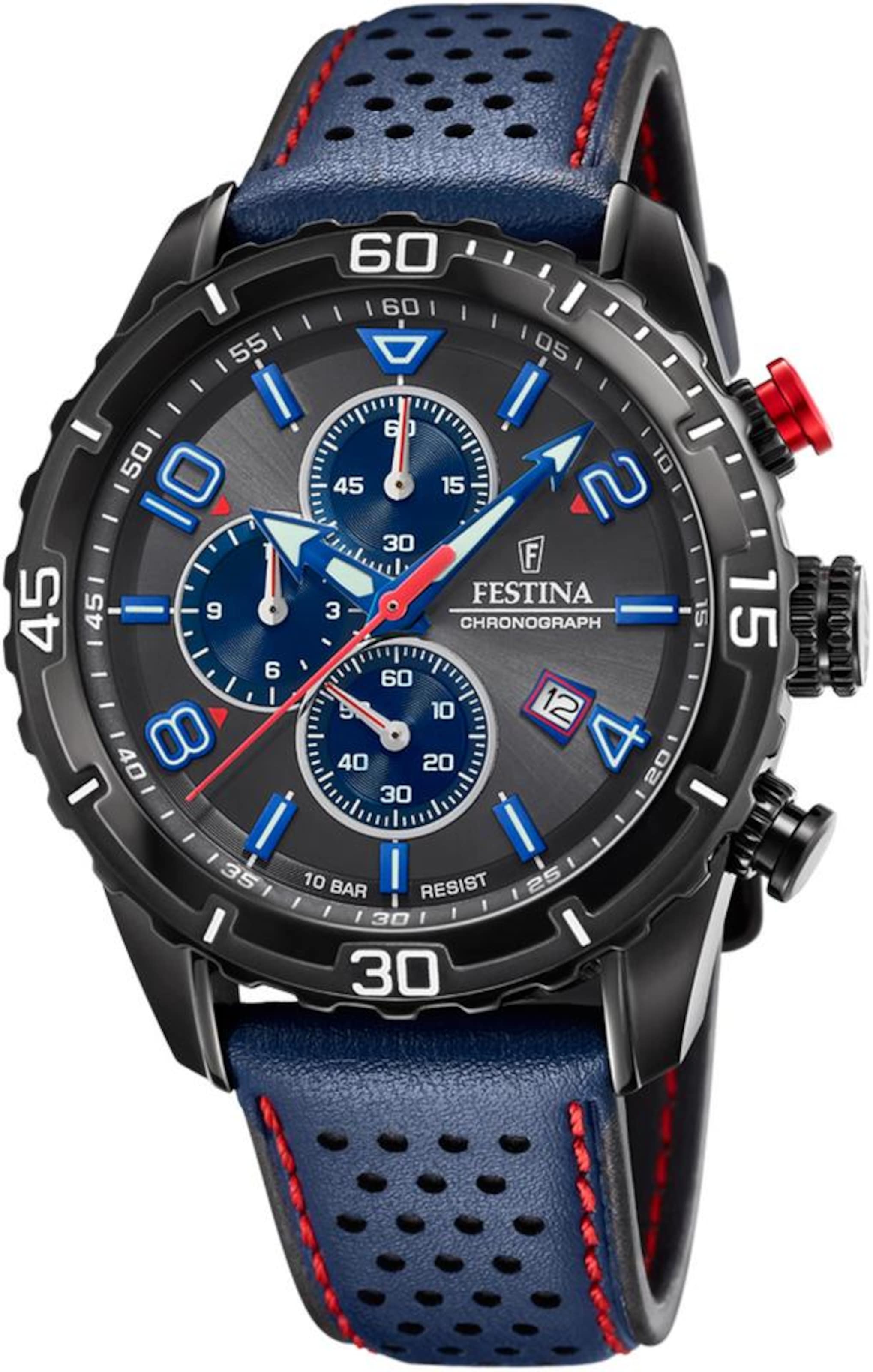 FESTINA Analog watch in Blue: front