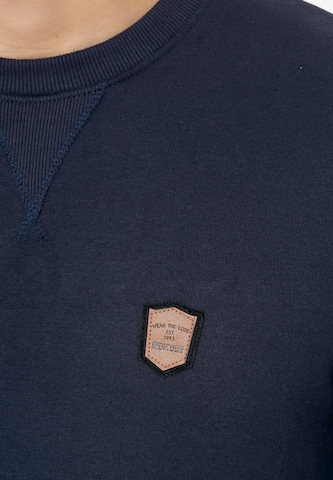 Sweat-shirt INDICODE JEANS en bleu