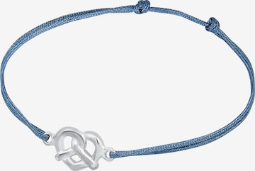 ELLI Armband 'Brezel' in Blauw