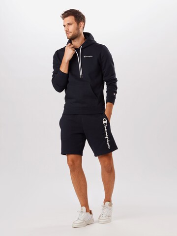 Champion Authentic Athletic Apparel Klasický střih Mikina – modrá