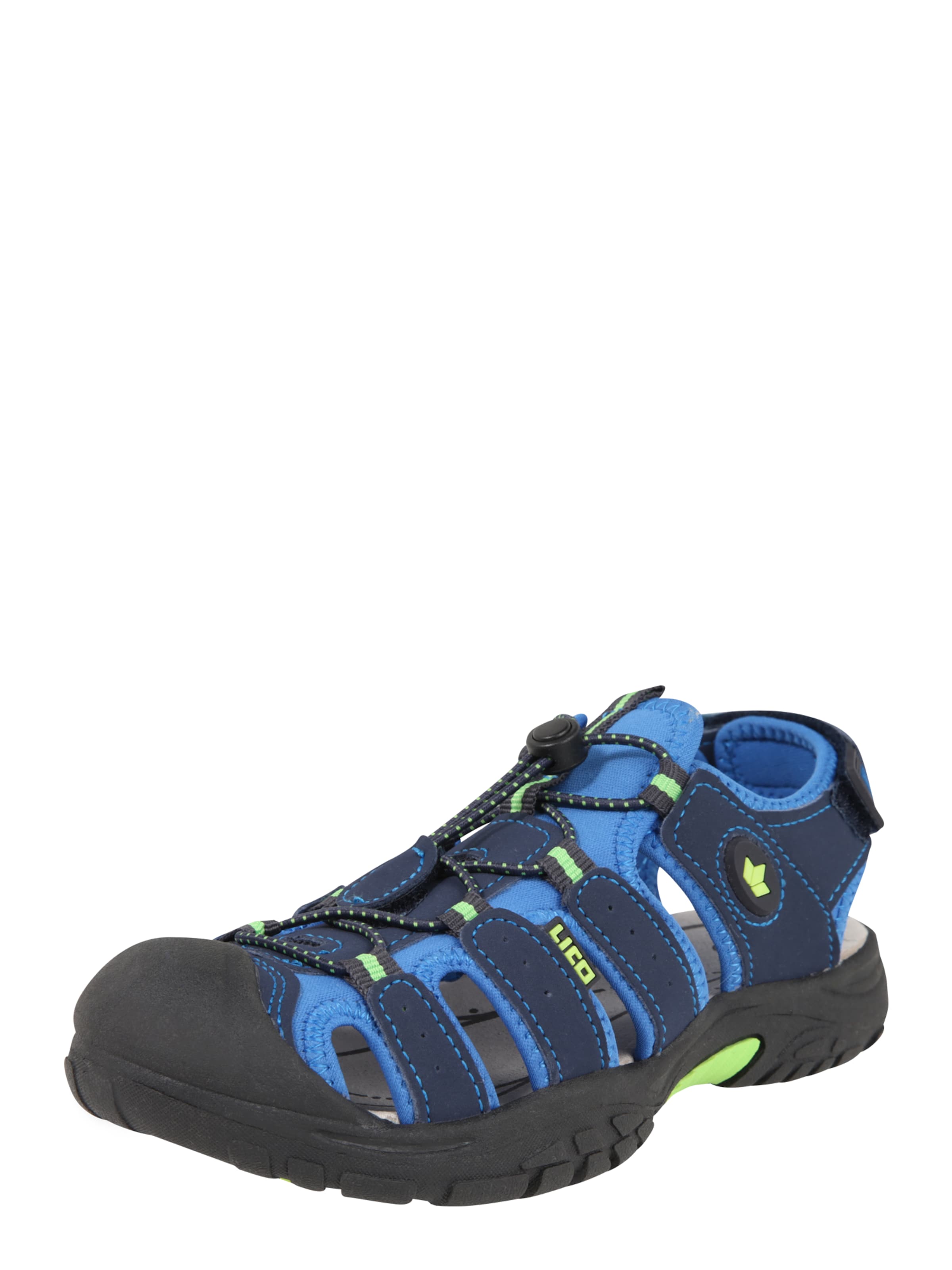 LICO Sandal 'Nimbo' in Blue: front