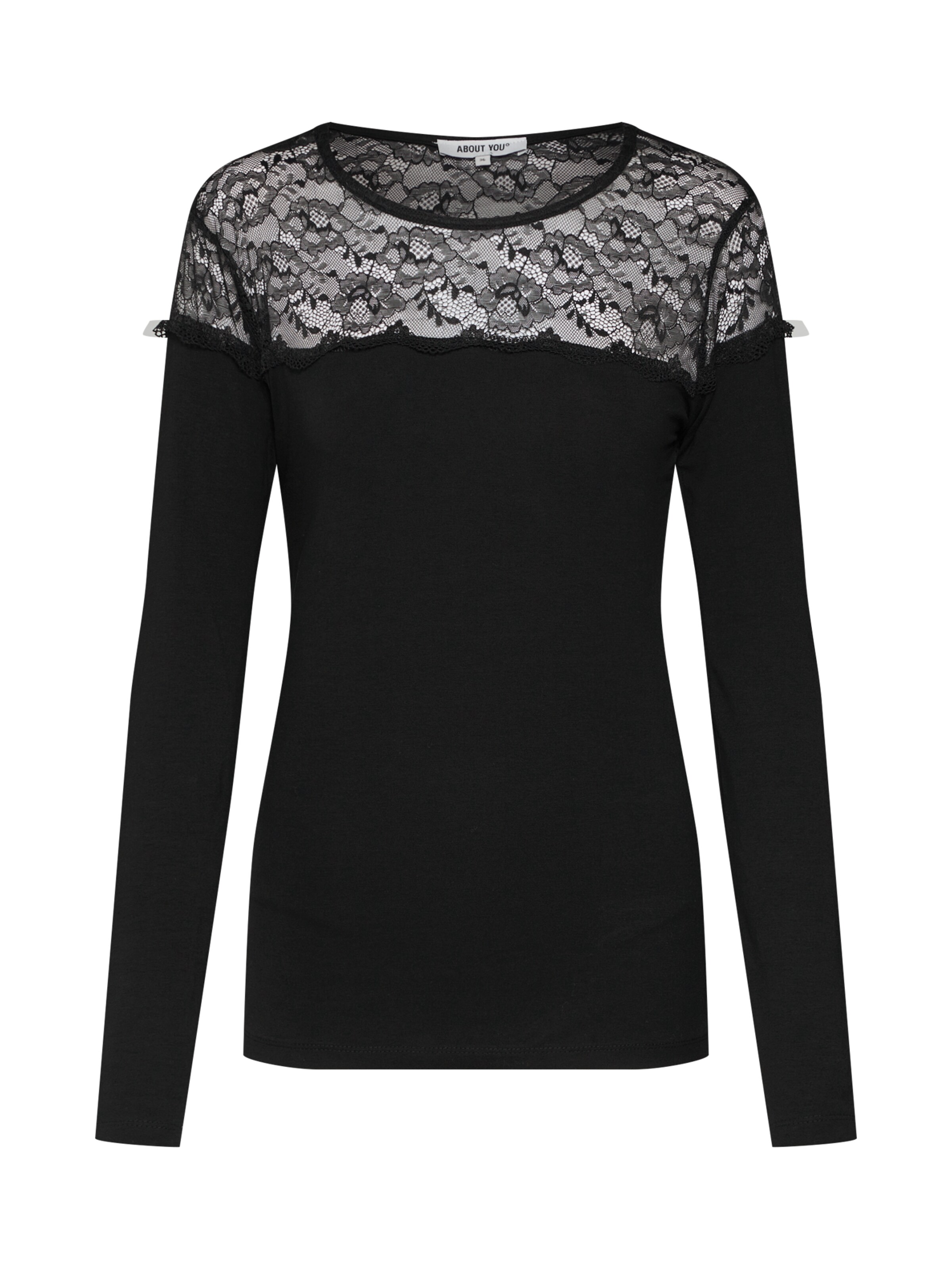 ABOUT YOU - Shirt 'Esther' in de kleur Zwart