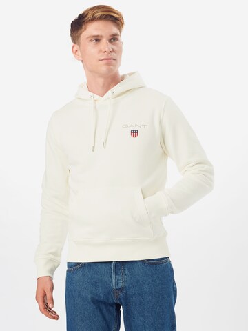GANTRegular Fit Sweater majica - bijela boja: prednji dio