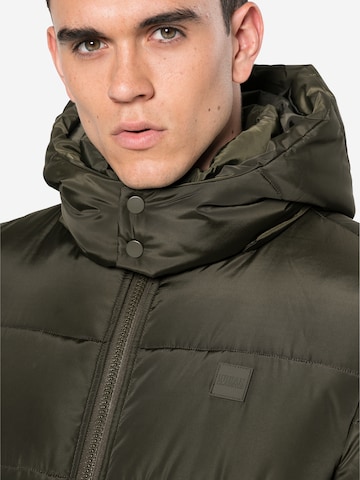 Veste d’hiver Urban Classics en vert