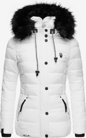 NAVAHOO - Chaqueta de invierno 'Zuckerbiene' en blanco: frente