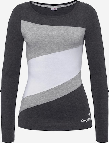 KangaROOS Longsleeve in Grau: predná strana