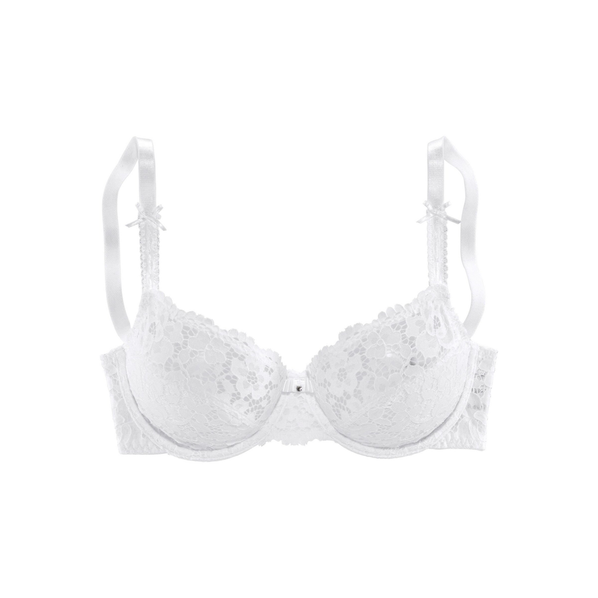 LASCANA T-shirt Bra in White: front