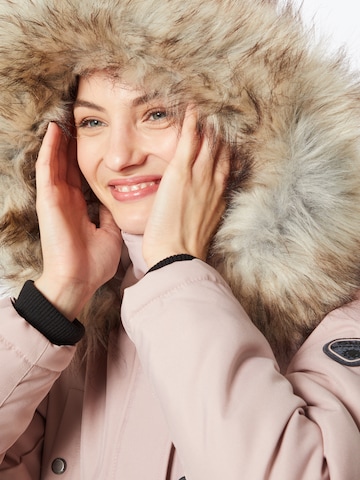 ONLY Winter Parka 'Liris' in Pink