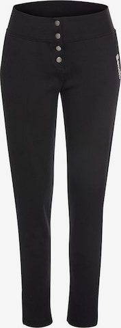 BENCH Pyžamové nohavice - Čierna: predná strana