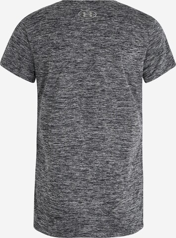 T-shirt fonctionnel 'Tech Twist' UNDER ARMOUR en gris : derrière