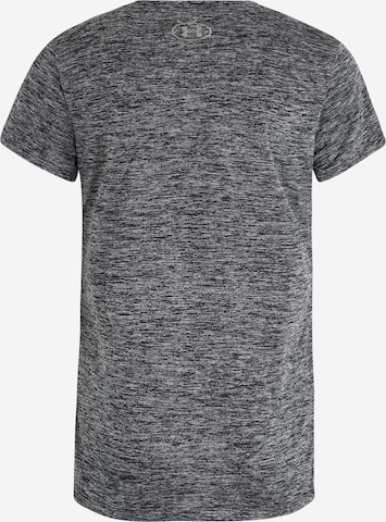 UNDER ARMOUR Функциональная футболка 'Tech Twist' в Серый: сзади