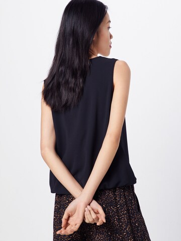 ABOUT YOU Bluza 'Sastra' | črna barva: zadnja stran