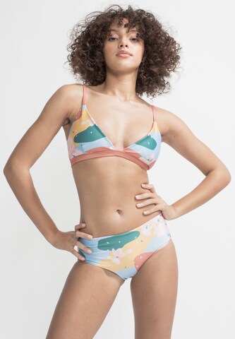 Boochen Triangle Bikini Top 'Amami' in Mixed colors