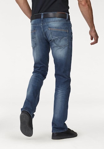 BRUNO BANANI Regular Straight-Jeans in Blau