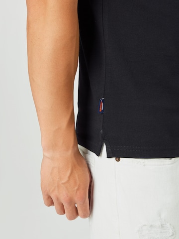 Superdry Regular Fit Poloshirt in Schwarz