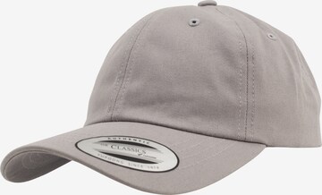 Casquette Flexfit en argent : devant