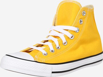 Sneaker alta 'CT AS' di CONVERSE in giallo: frontale