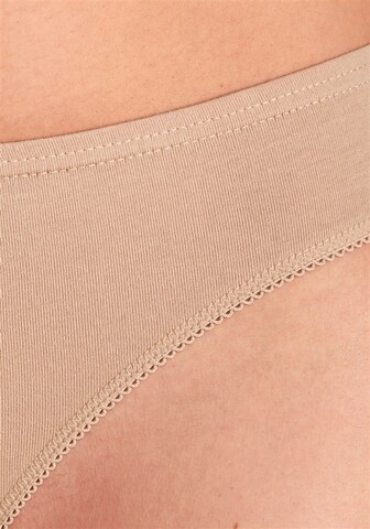 PETITE FLEUR Bikinislips (5 Stück) in Beige