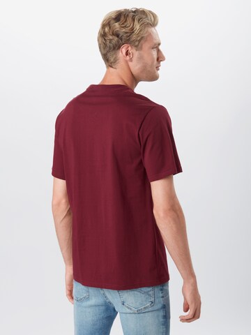 CONVERSE Regular fit Majica | rdeča barva
