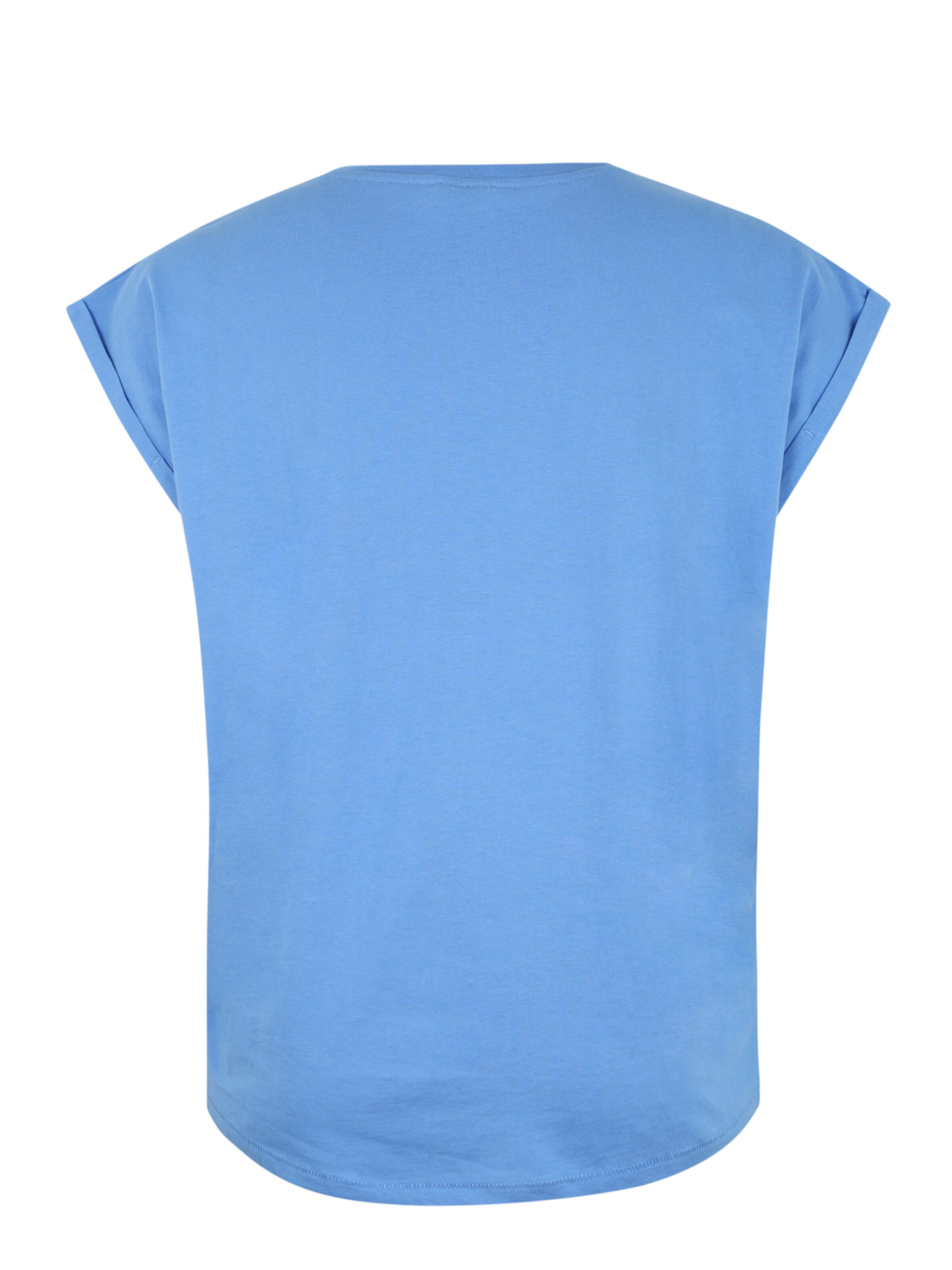 Urban Classics Tričko – modrá: zadní strana