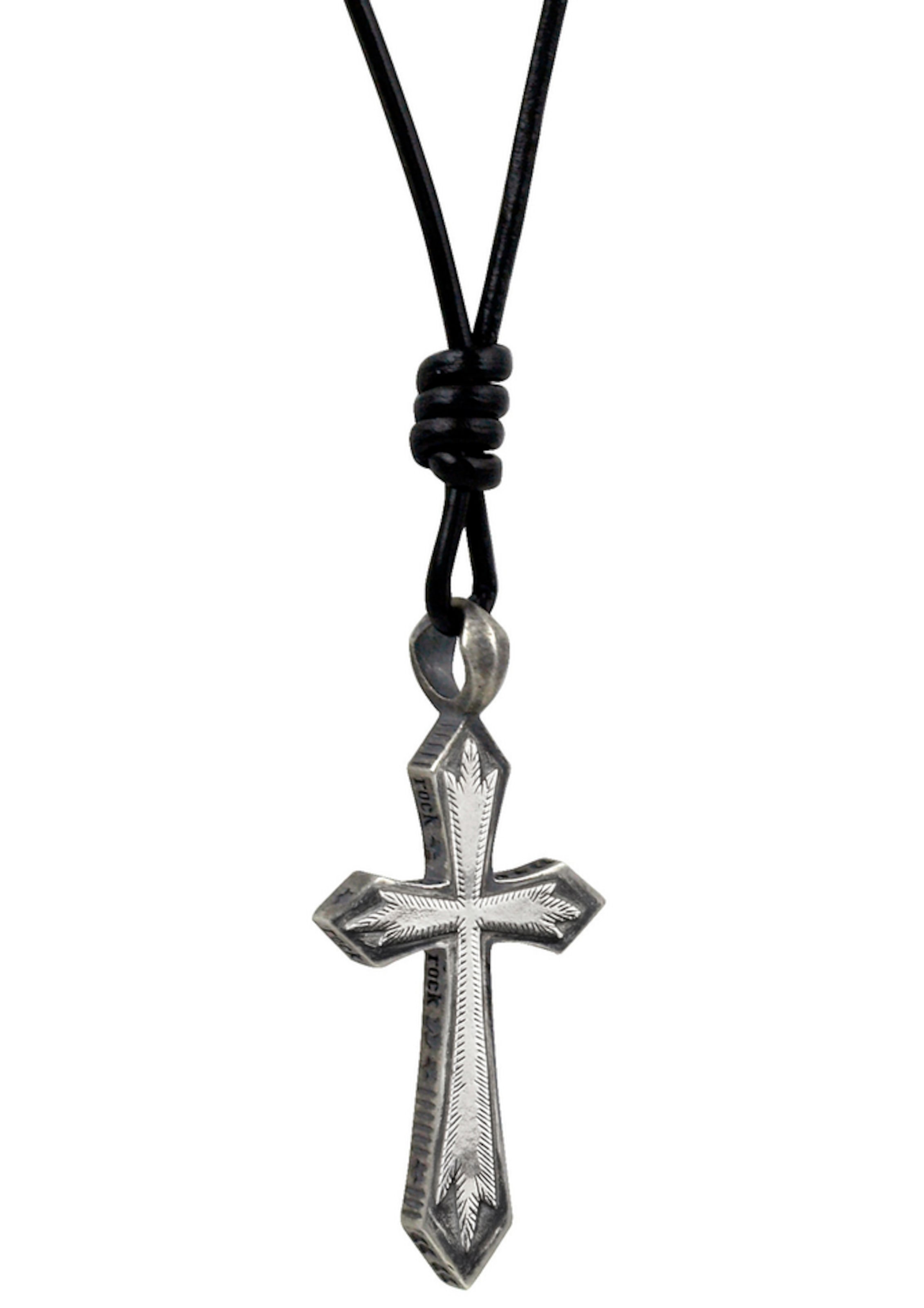 caï Necklace in Black: front