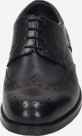 MANITU Lace-Up Shoes in Black