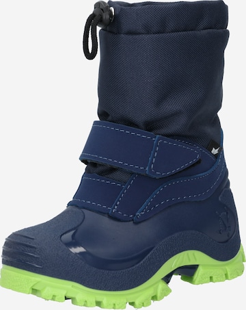 LICO Snow Boots 'Werro' in Blue: front