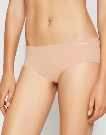 Calvin Klein Underwear Boyshorts in Beige: front