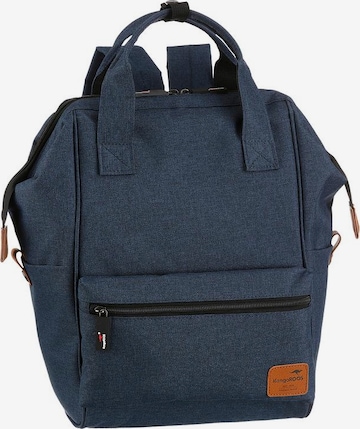 KangaROOS Backpack 'Heaven' in Blue: front