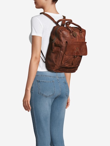 Harbour 2nd Backpack 'Utopia' in Brown