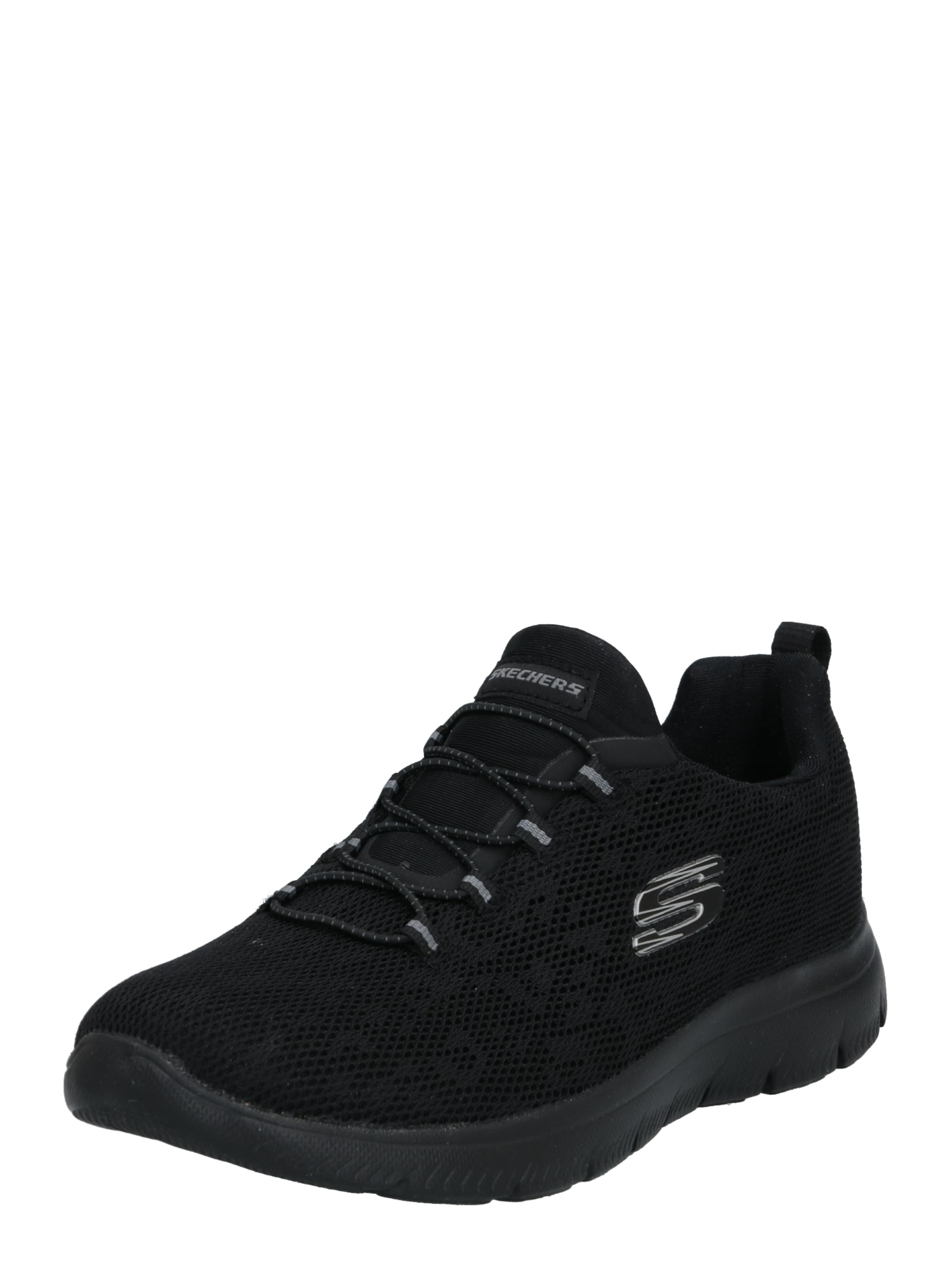 SKECHERS Sneaker 'Summits' in Schwarz: Vorderseite