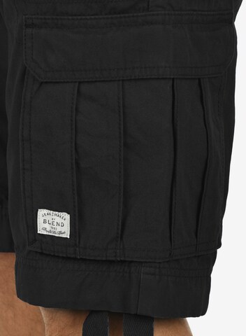 BLEND Regular Cargoshorts 'Kolo' in Schwarz