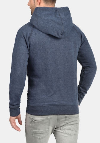 BLEND Zip-Up Hoodie 'Speedy' in Blue