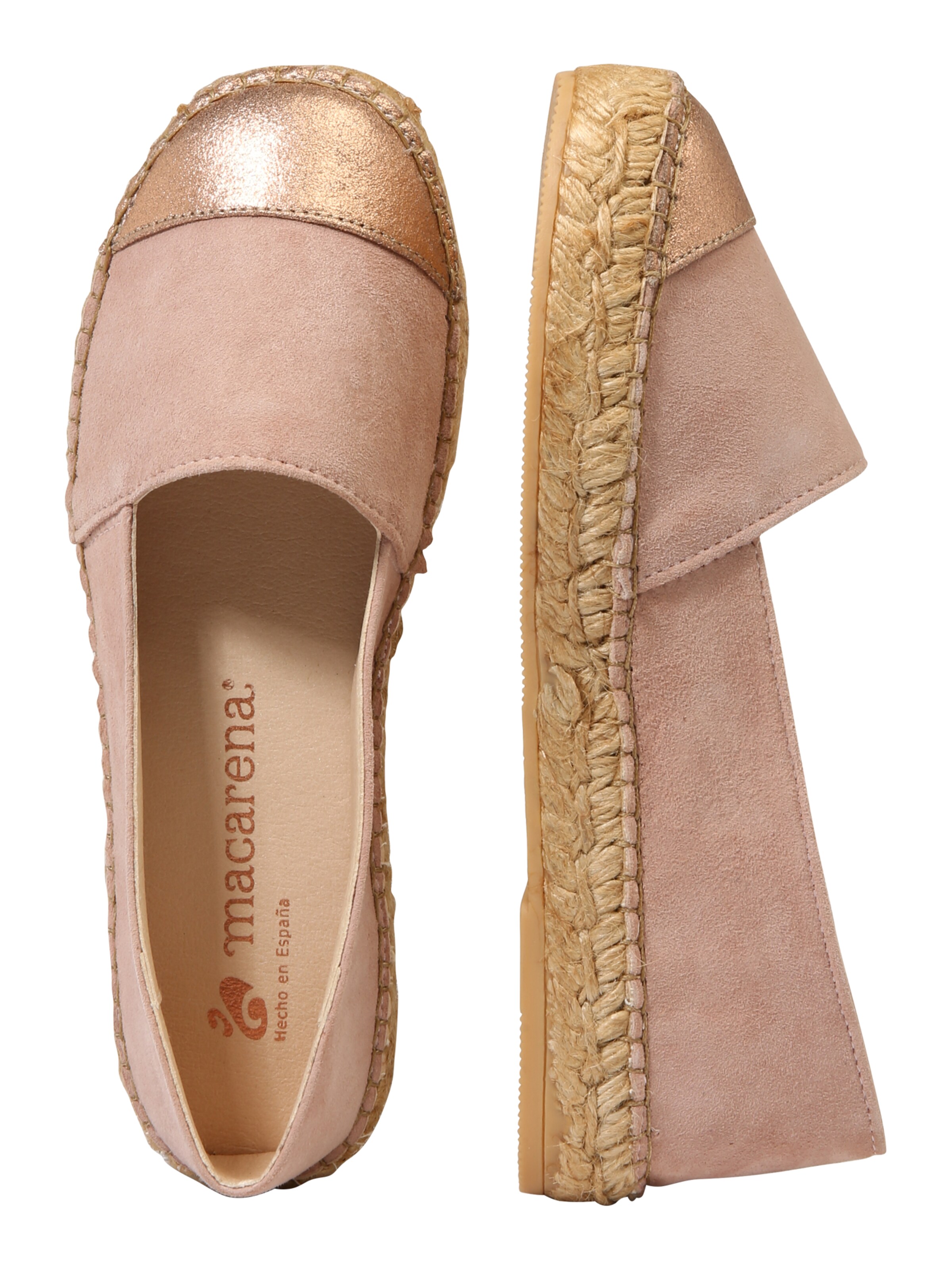 Macarena Espadrilles Elisa 47 In Sand Rosa About You
