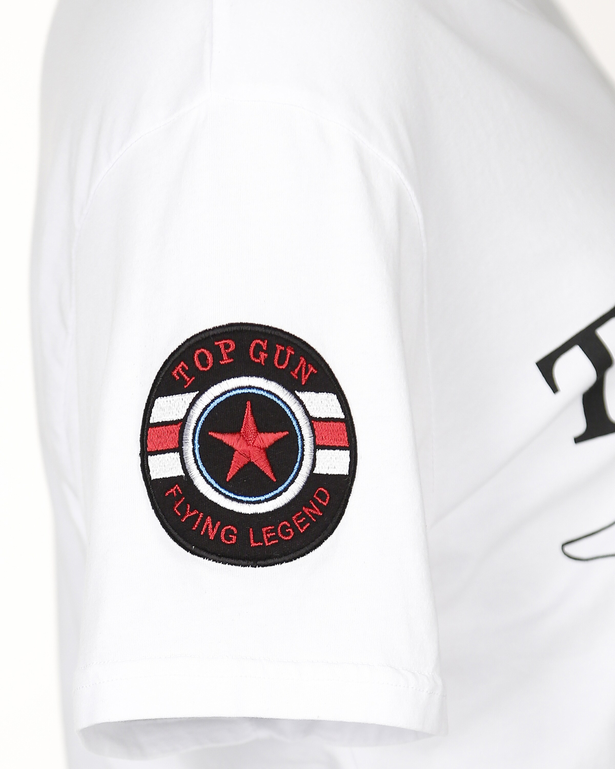 TOP GUN Shirt 'Hyper' in White