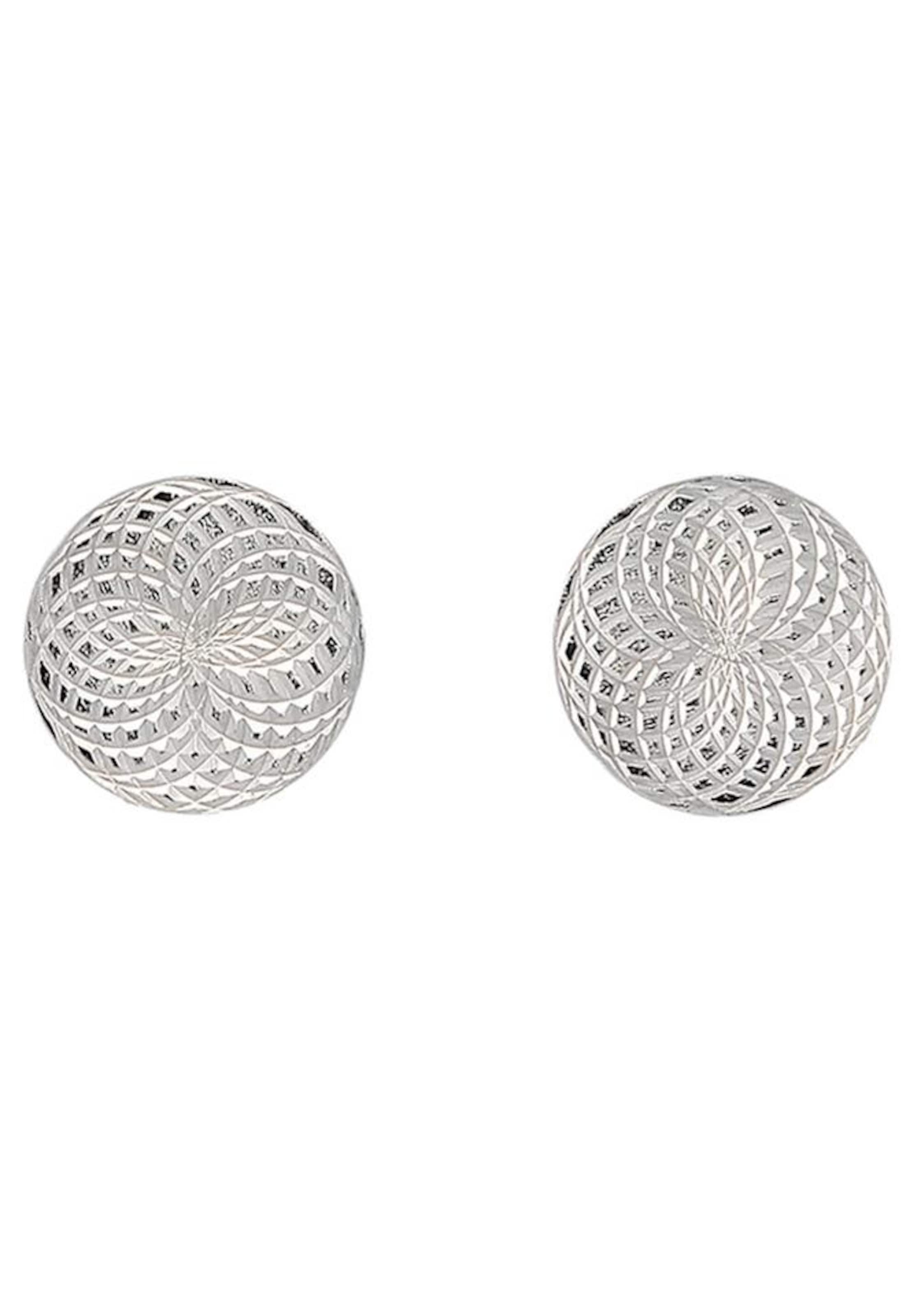 FIRETTI Ohrstecker in Silber: Vorderseite